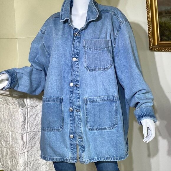 Only & Sons Saka Denim Shacket XXL - Picture 5 of 14